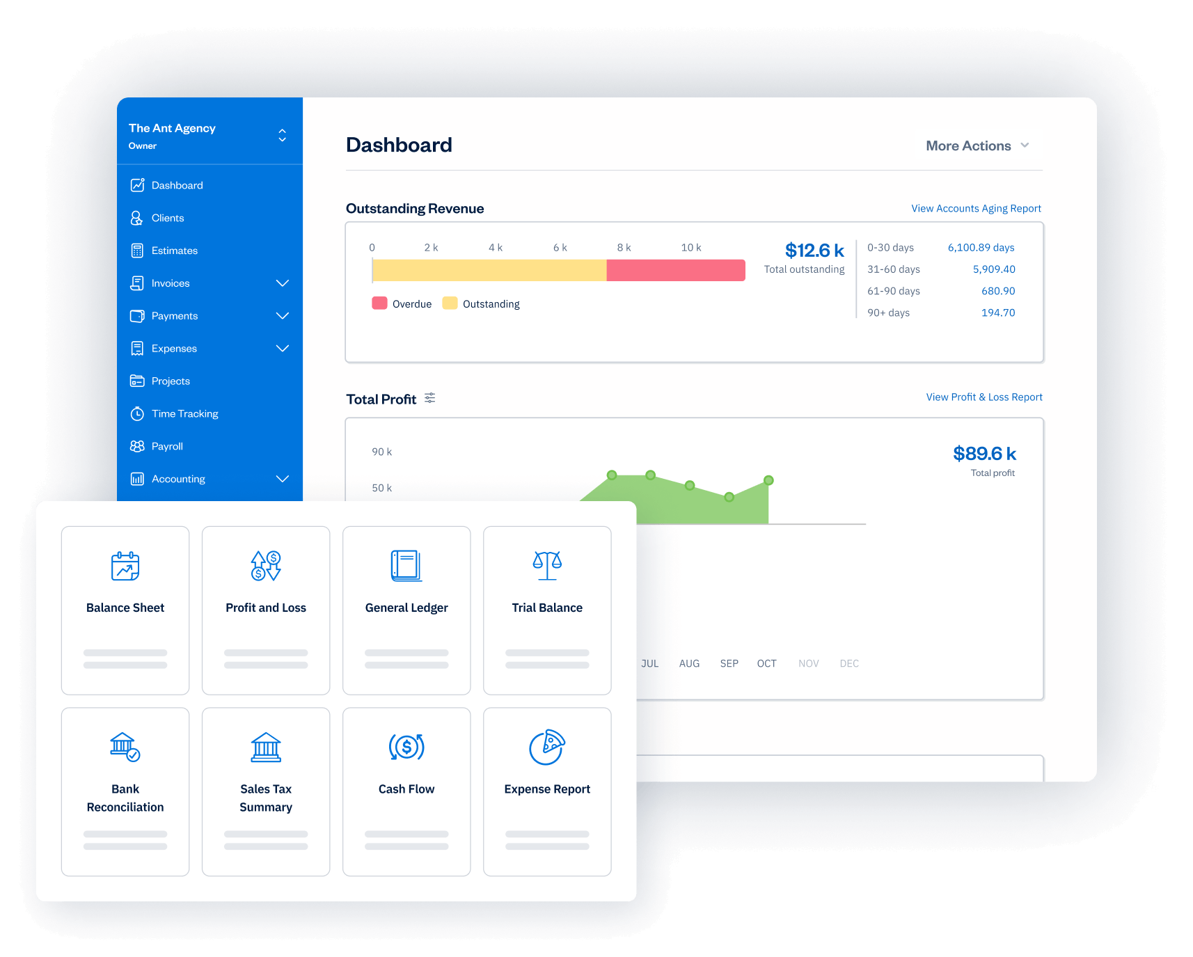 FreshBooks invoicing and small business accounting product image